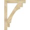 Ekena Millwork Merced Block Rough Sawn Bracket, Douglas Fir, 4"W x 30"D x 42"H BKT04X30X42MRC05RDF - alternate 3